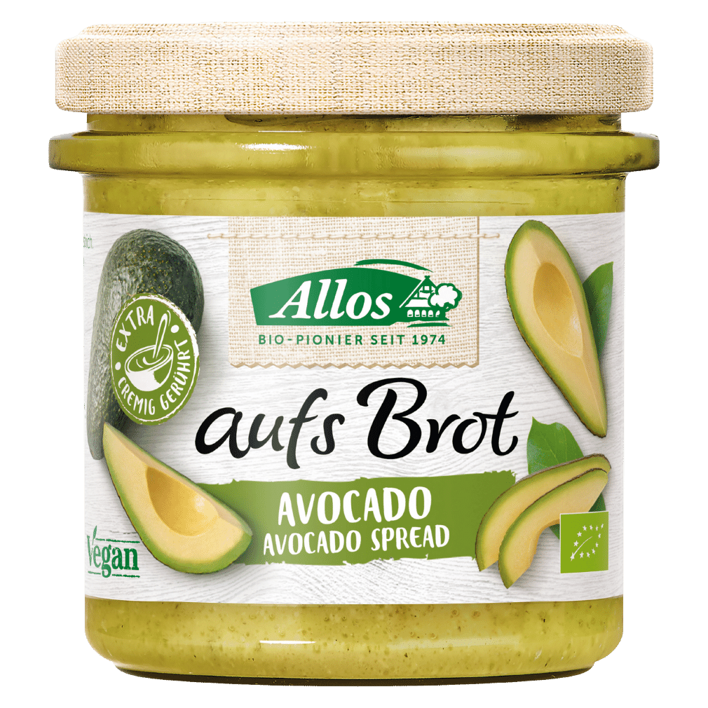 Bio Aufs Brot Avocado von Allos