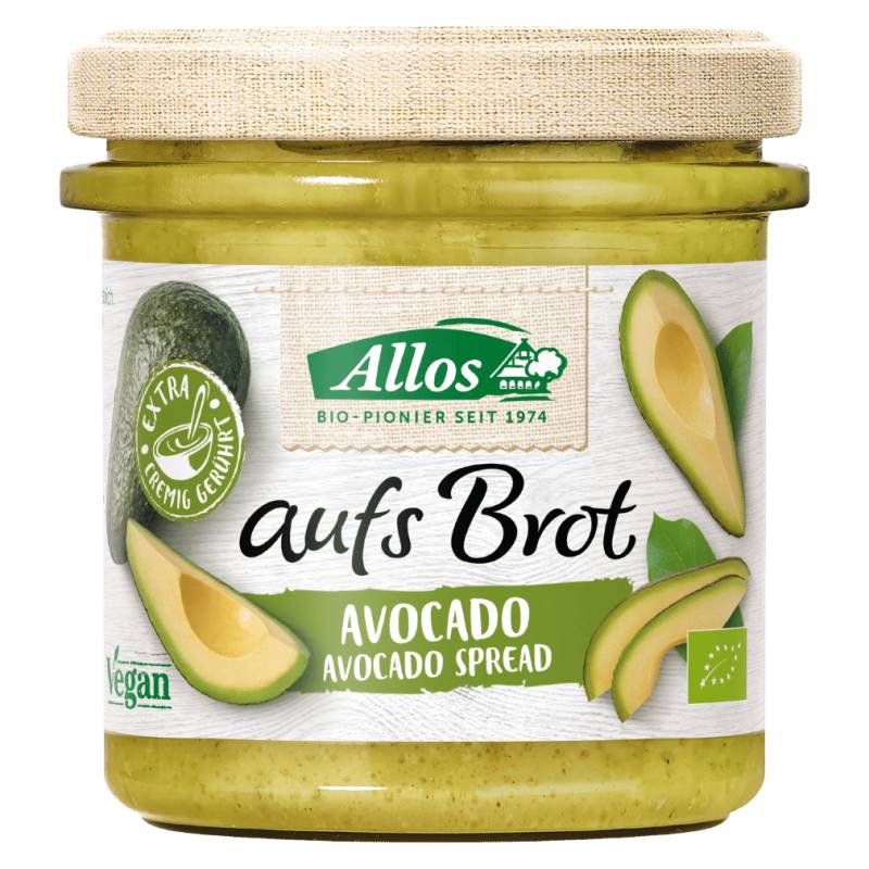 Bio Aufs Brot Avocado von Allos