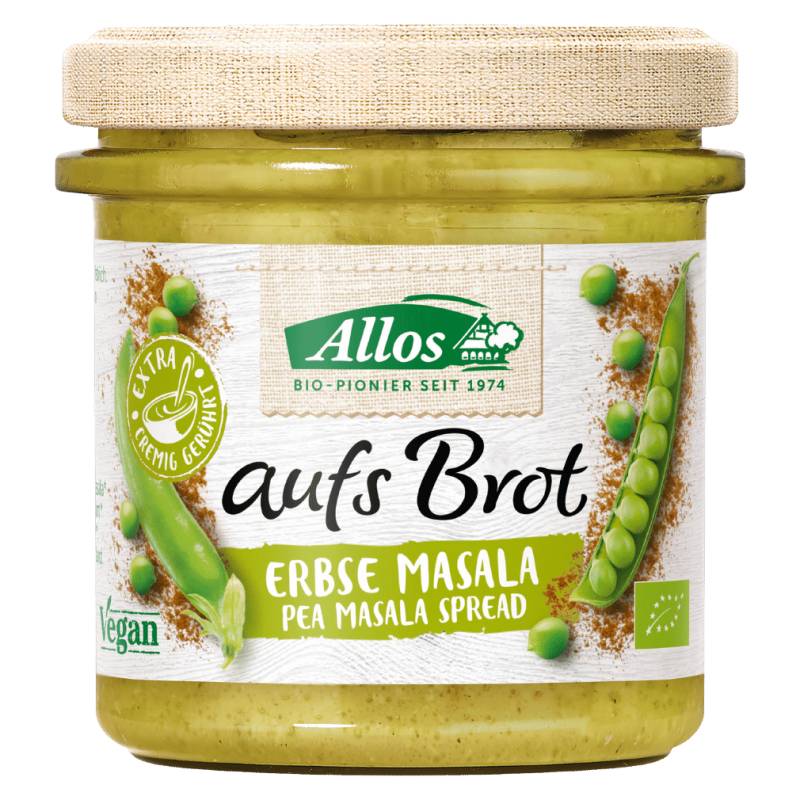 Bio Aufs Brot Erbse Masala von Allos