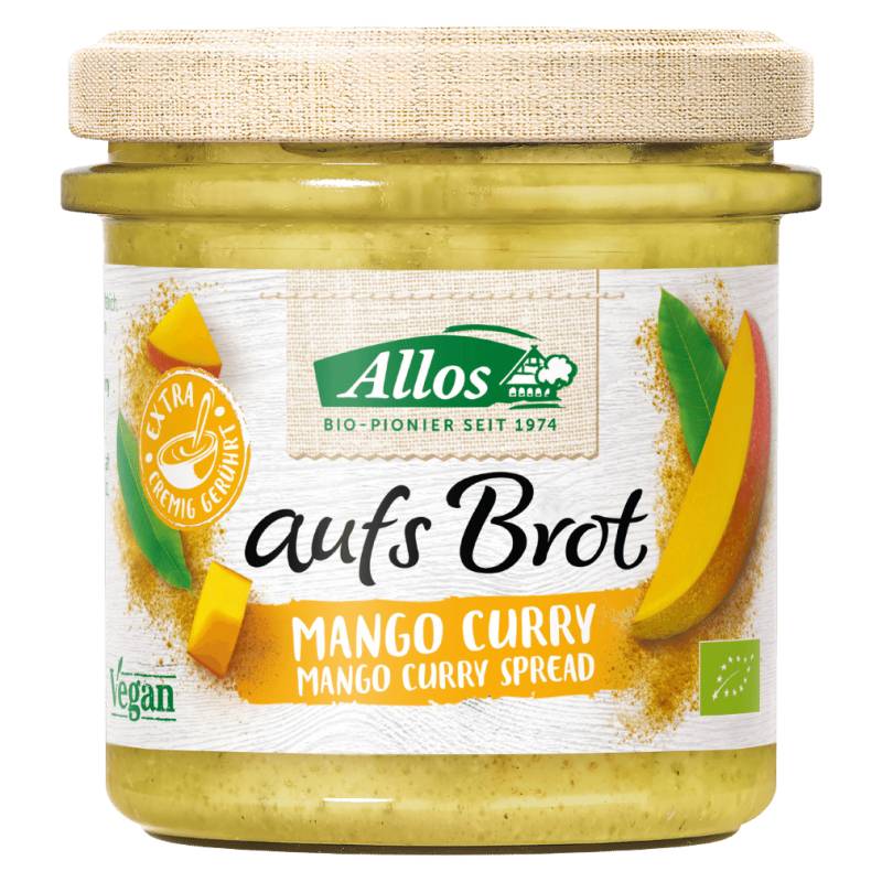 Bio Aufs Brot Mango Curry von Allos