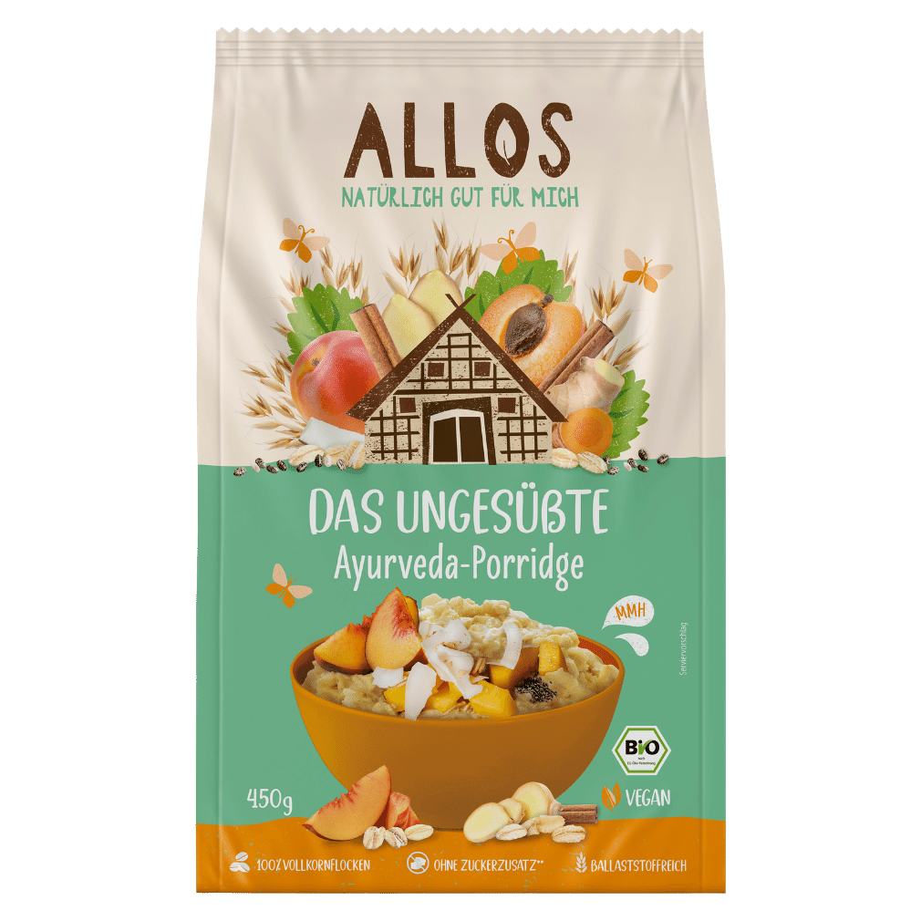 Bio Das Ungesüßte Ayurveda-Porridge von Allos