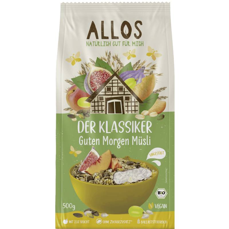 Bio Der Klassiker Guten Morgen Müsli MHD 17.09.2024 von Allos