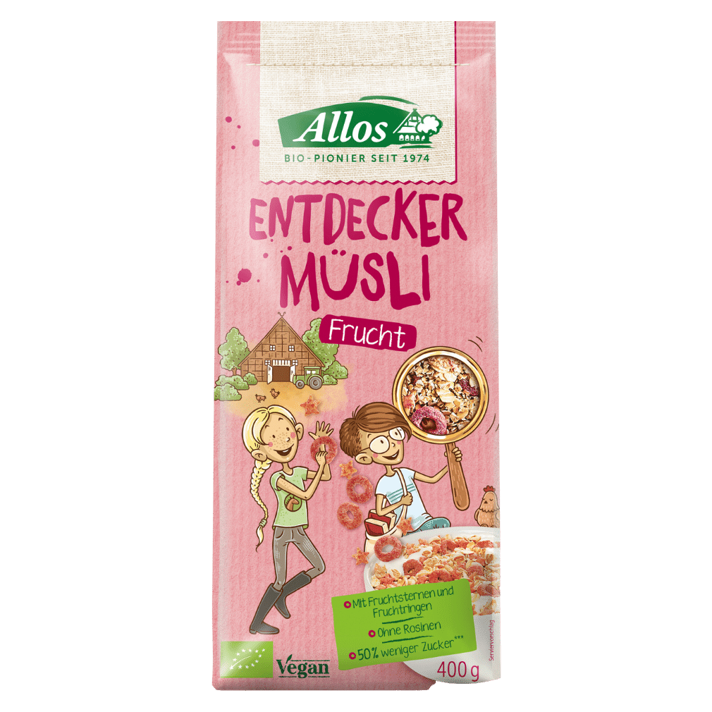 Bio Entdecker Müsli Frucht von Allos