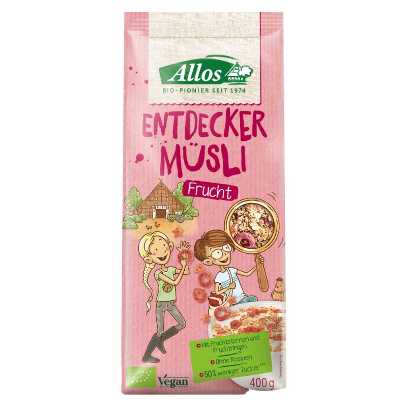 Bio Entdecker Müsli Frucht von Allos