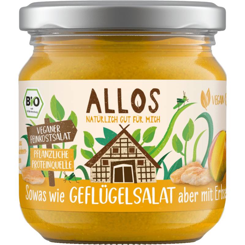 Bio Feinkostsalat wie Geflügel von Allos