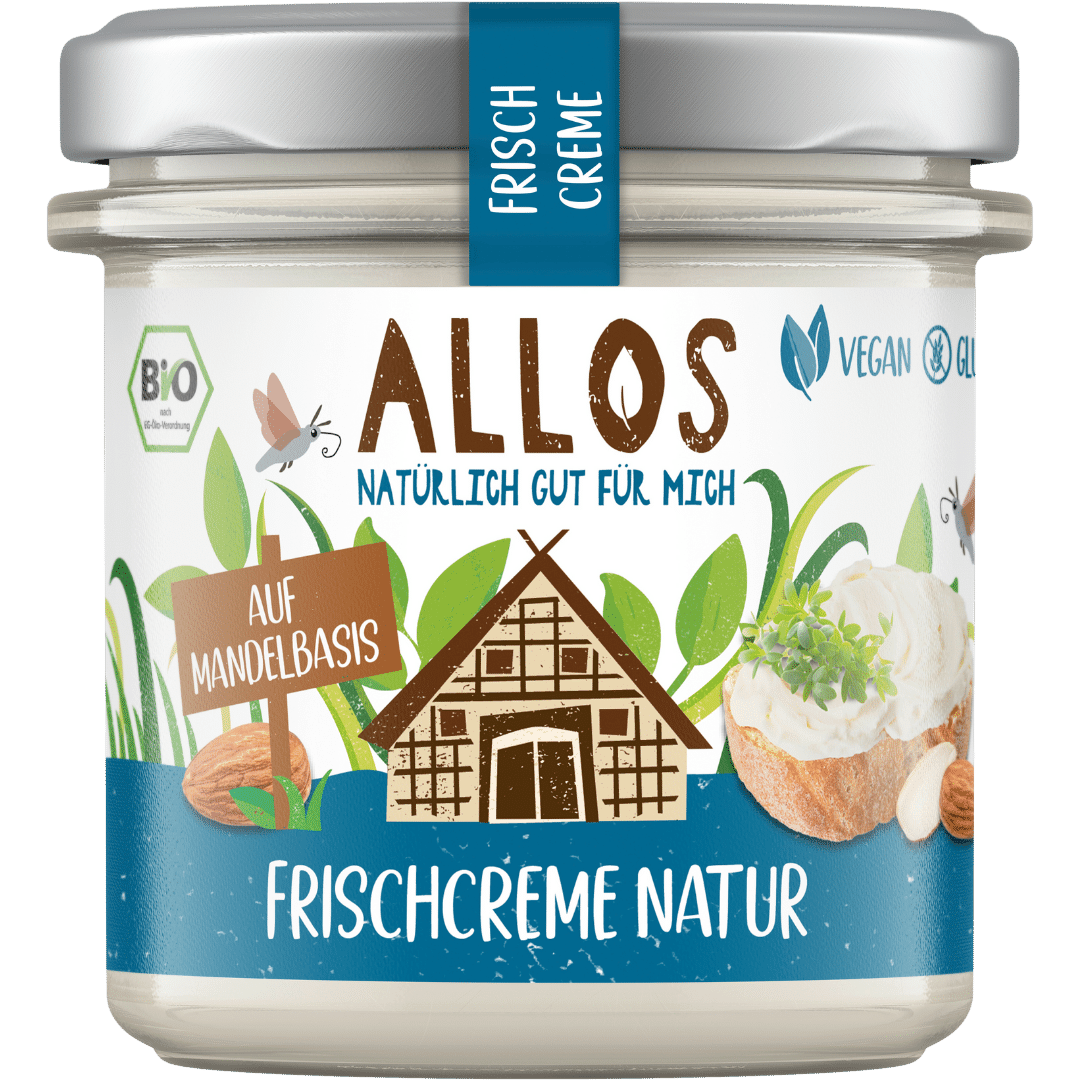 Bio Frischcreme Natur MHD 2.2.25 von Allos