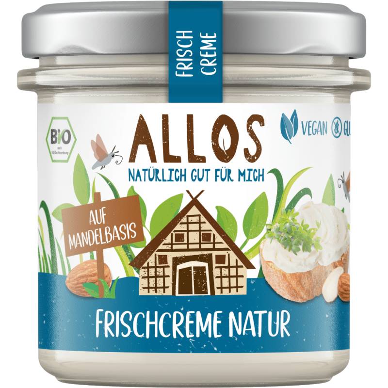 Bio Frischcreme Natur MHD 2.2.25 von Allos