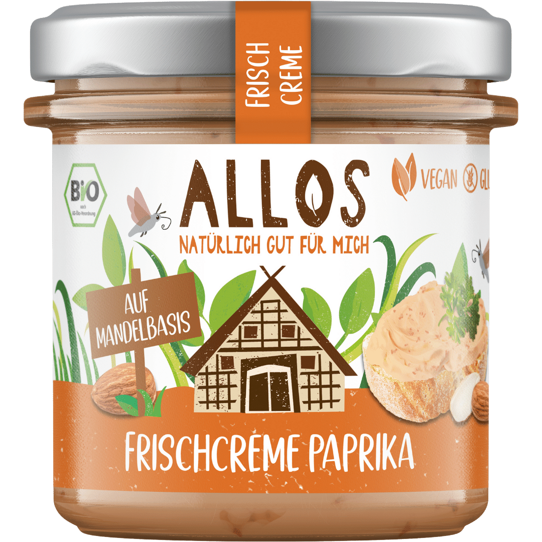 Bio Frischcreme Paprika MHD 17.01.2025 von Allos