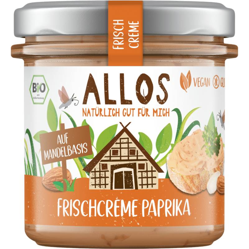 Bio Frischcreme Paprika MHD 17.01.2025 von Allos