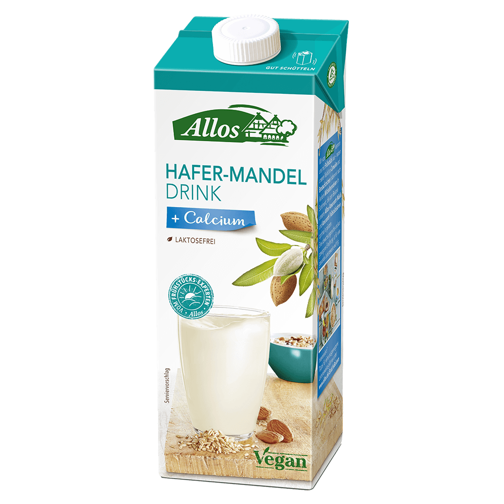 Bio Hafer-Mandel Drink von Allos