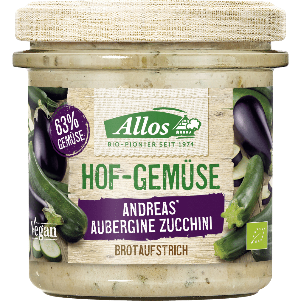 Bio Hof-Gemüse Andreas Aubergine Zucchini von Allos