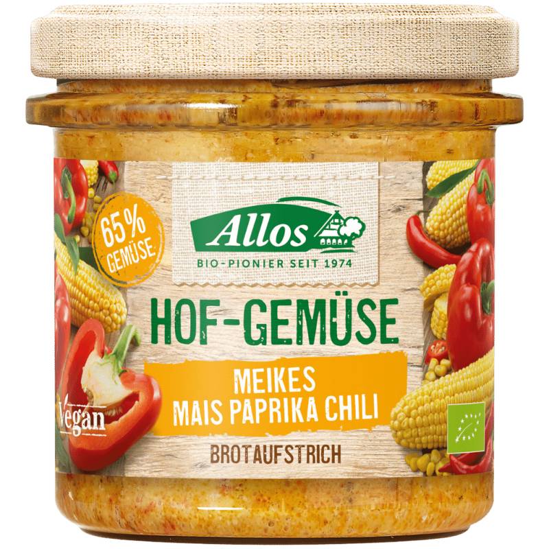 Bio Hof-Gemüse Meikes Mais Paprika Chili von Allos