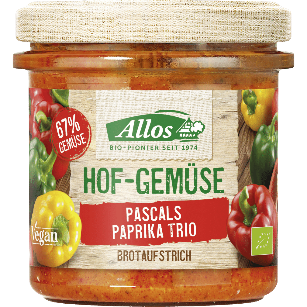 Bio Hof-Gemüse Pascals Paprika Trio von Allos