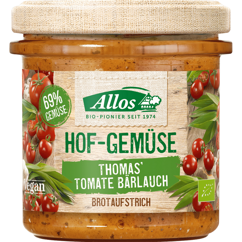 Bio Hof-Gemüse Thomas Tomate Bärlauch von Allos