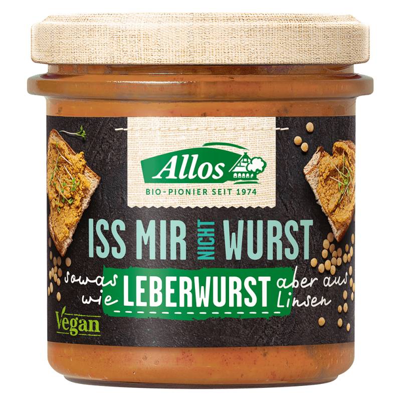 Bio Iss mir nicht Wurst, Leberwurst von Allos