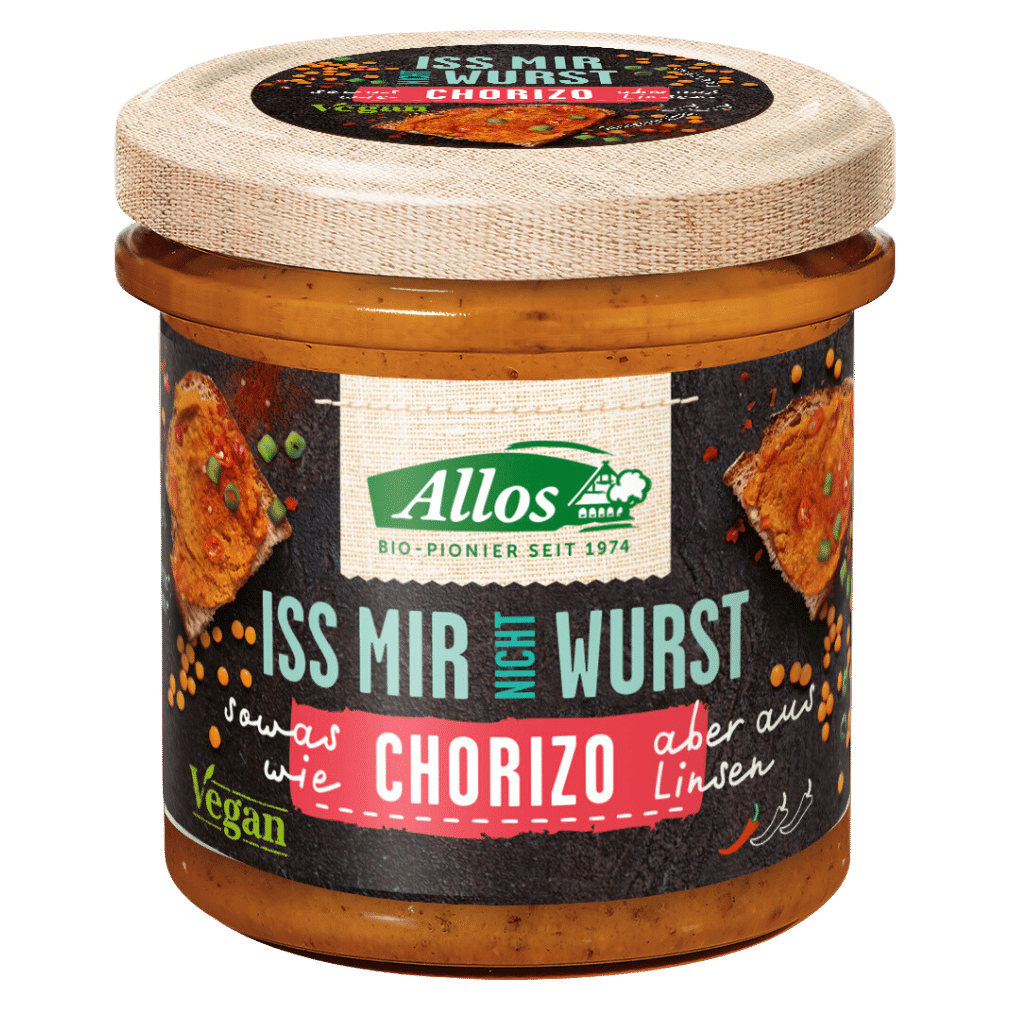 Bio Iss mir nicht Wurst Chorizo von Allos