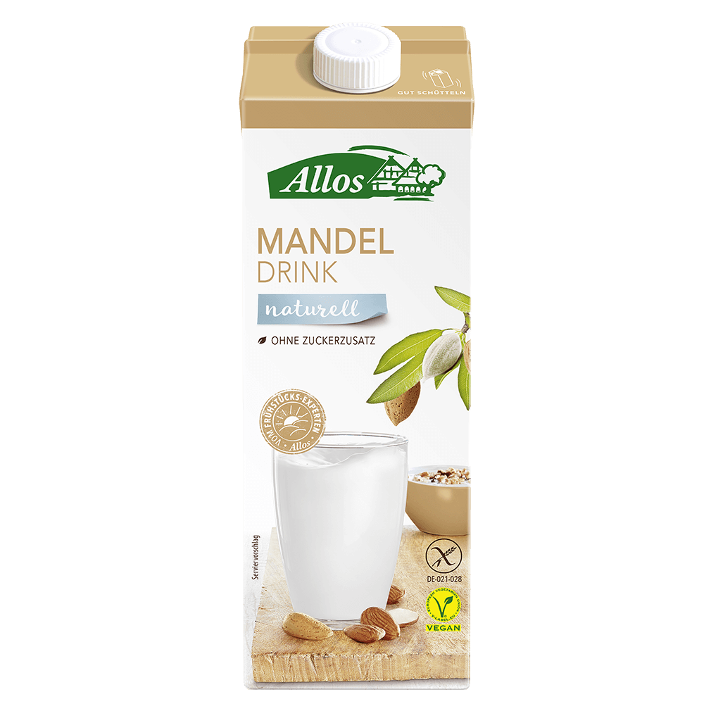 Bio Mandel Drink naturell von Allos