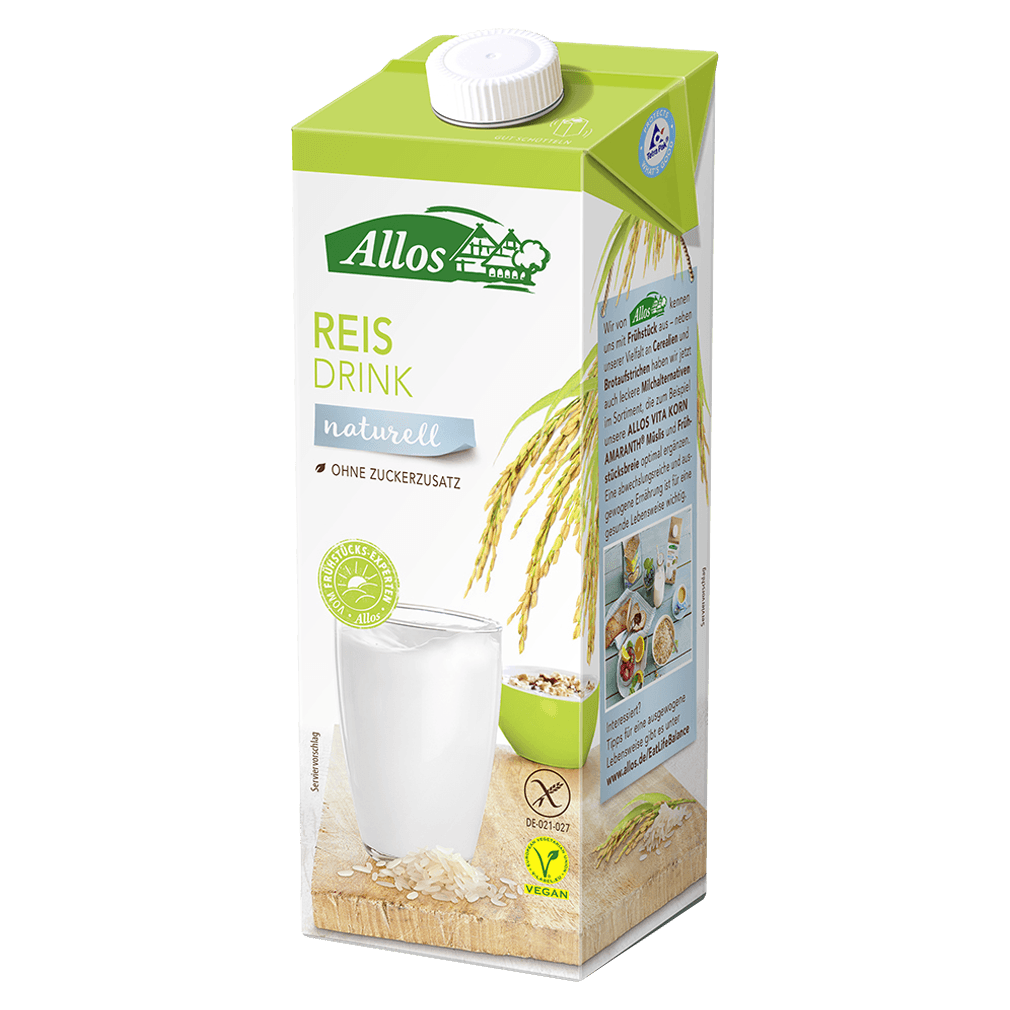 Bio Reis Drink naturell von Allos