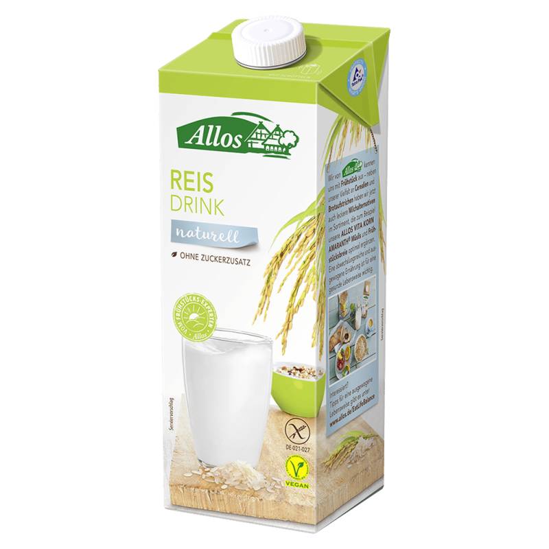 Bio Reis Drink naturell von Allos