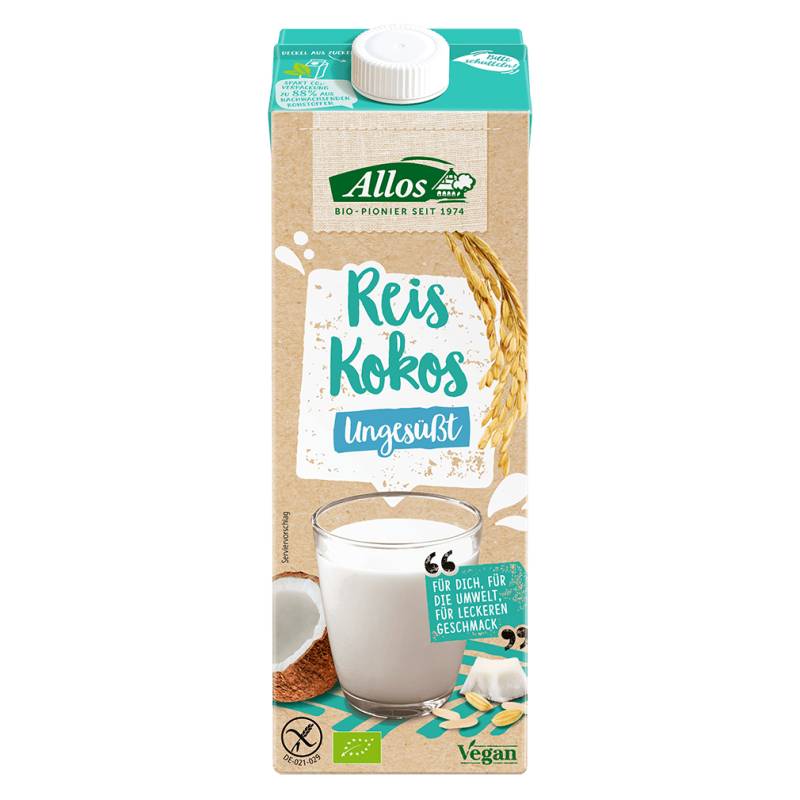 Bio Reis-Kokos Drink naturell von Allos