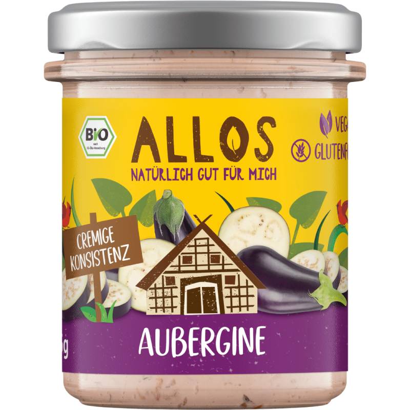 Bio Streichgenuss Aubergine von Allos