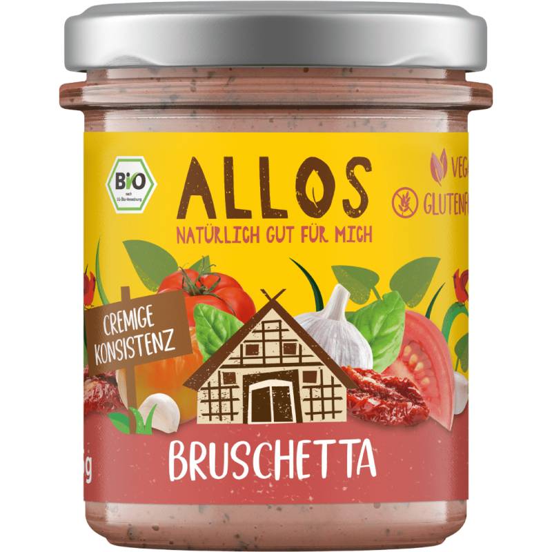 Bio Streichgenuss Bruschetta von Allos