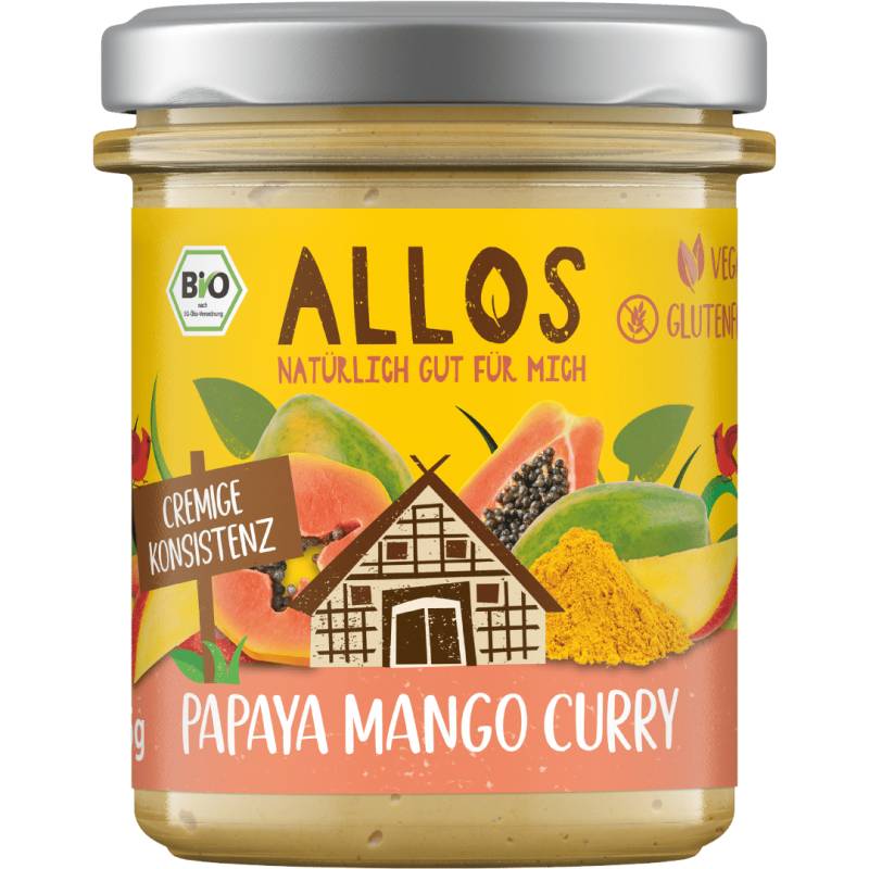 Bio Streichgenuss Papaya Mango Curry von Allos