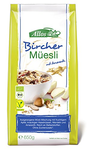 Allos Walter Lang GmbH Bircher Müesli mit Amaranth 650g von Allos