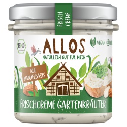 Frischcreme mit Gartenkräutern von Allos