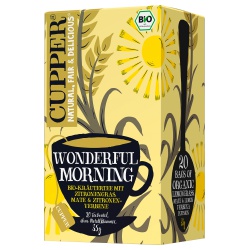 Cupper Good-Morning-Kräutertee im Beutel von Allos