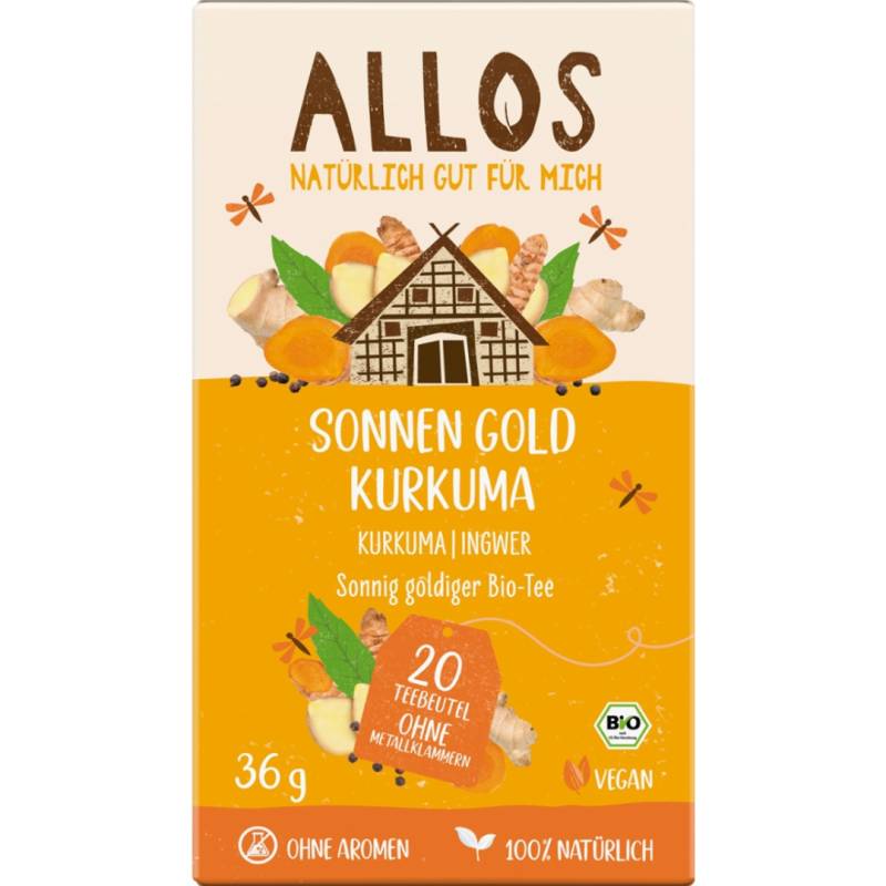 Sonnen Gold Kurkuma Tee von Allos