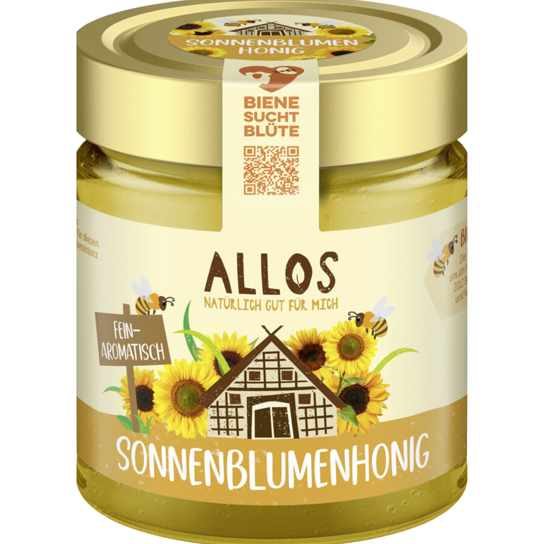 Sonnenblumenhonig, 500g von Allos