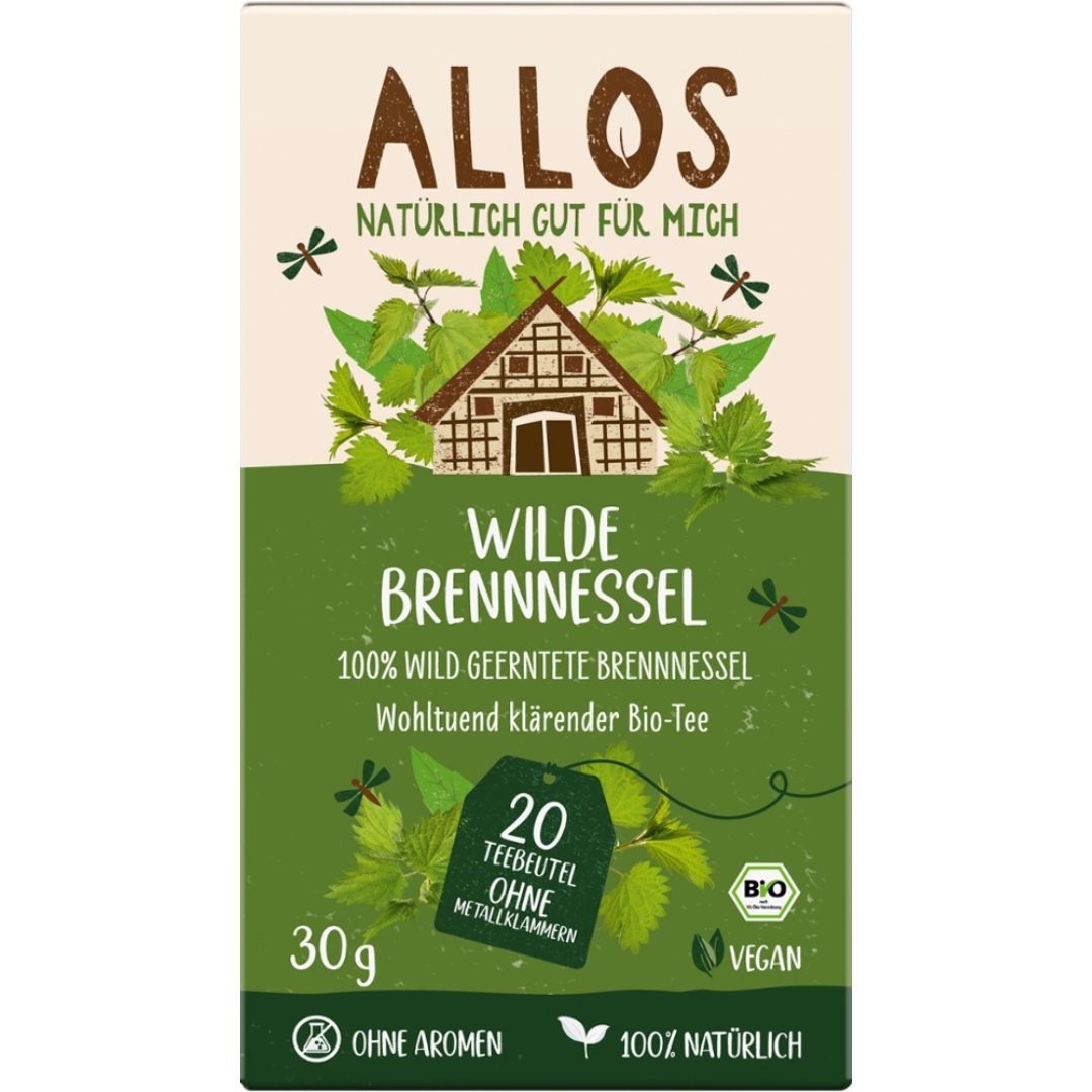 Wilde Brennnessel Tee von Allos