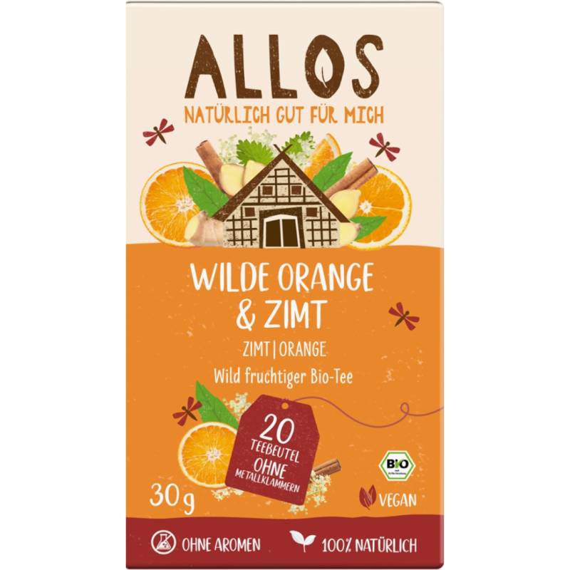 Wilde Orange und Zimt Tee von Allos