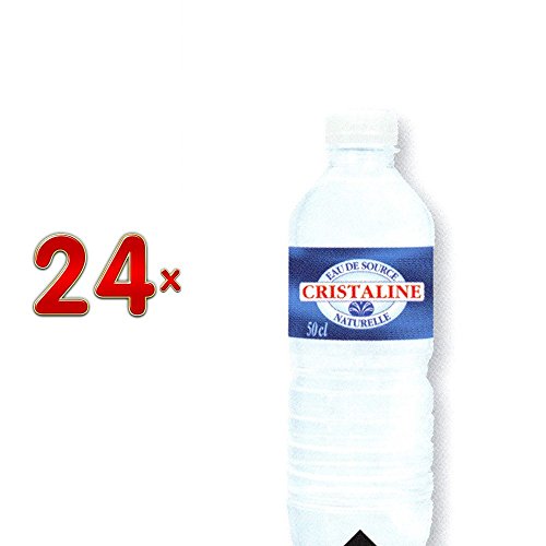 Cristaline Eau de Source Naturelle 4 x 6 x 500 ml Flasche (natürliches Mineralwasser) von Alma Group