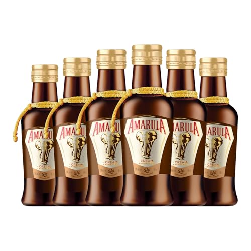 Cremelikör Alma de Bohemio. Amarula Miniaturflasche 5 cl (Karton mit 6 Miniaturflasche von 5 cl) von Alma de Bohemio