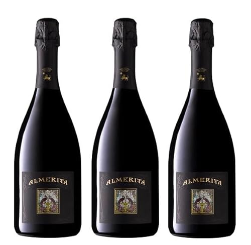 3x 0,75l - 2020er - Tasca d'Almerita - Tenuta Regaleali - Almerita - Spumante Brut - Sicilia D.O.P. - Sizilien - Italien - Schaumwein trocken von Almerita