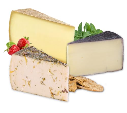 Almgourmet - Gourmet-Käsevariation - Käsetrio aus Tiroler Klassikern (1250g) - würzig und herzhaft von Almgourmet