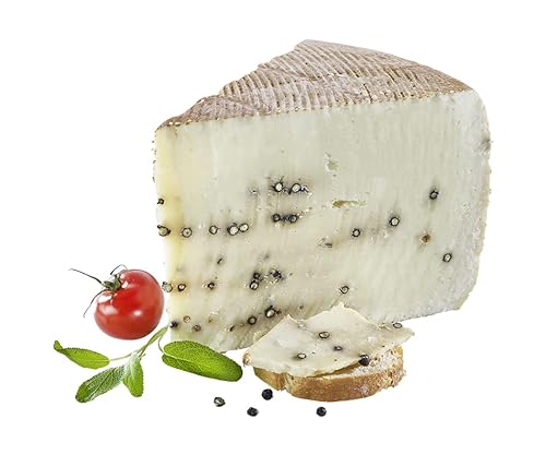 Schafskäse, Pecorino Pepato (Schafskäse mit Pfeffer) (800g) von Almgourmet