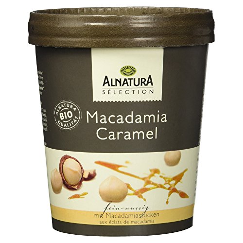 Alnatura Sélection Bio Macadamia Caramel Eiscreme, 500ml (Tiefgefroren) von Alnatura Sélection