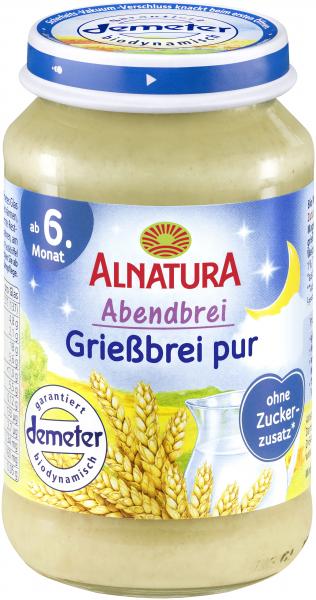 Alnatura Abendbrei Grießbrei pur von Alnatura