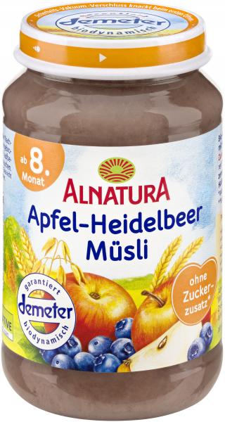 Alnatura Apfel-Heidelbeer-Müsli von Alnatura