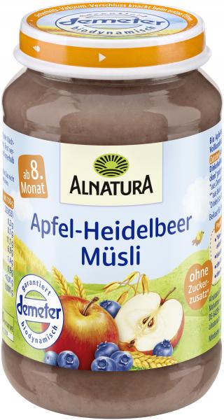 Alnatura Apfel-Heidelbeer-Müsli von Alnatura