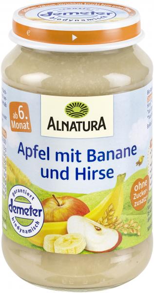 Alnatura Apfel mit Banane und Hirse von Alnatura