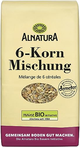 Alnatura Bio 6-Korn-Mischung, 1kg (Packung mit 6) von Alnatura