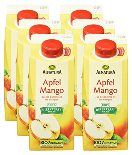 Alnatura Bio Apfel-Mango-Saft (6 x 750 ml) von Alnatura