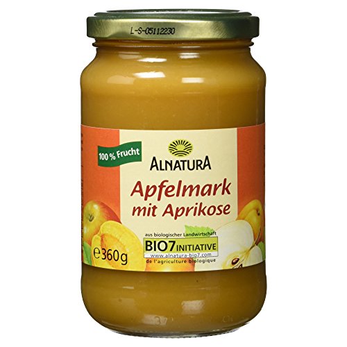 Alnatura Bio Apfelmark mit Aprikose, 360g von Alnatura