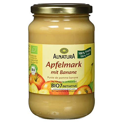 Alnatura Bio Apfelmark mit Banane, Vegan, 360g von Alnatura