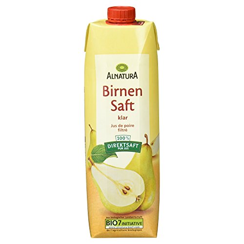 Alnatura Bio Birnensaft, klar, 6er Pack (6 x 1 kg) von Alnatura