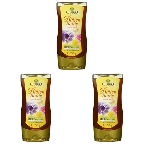 Alnatura Bio Blütenhonig, 350g (Packung mit 3) von Alnatura